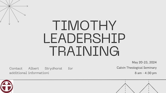 Timothy Leadership Training 2024
